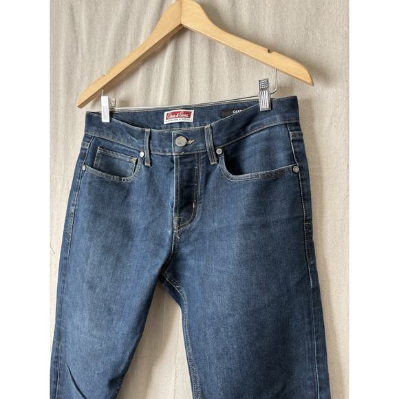 Cohen & Sons Cafe Slim Mens Preppy Designer Hipster Jeans Size 32 X 32 Dark Wash - Picture 8 of 10